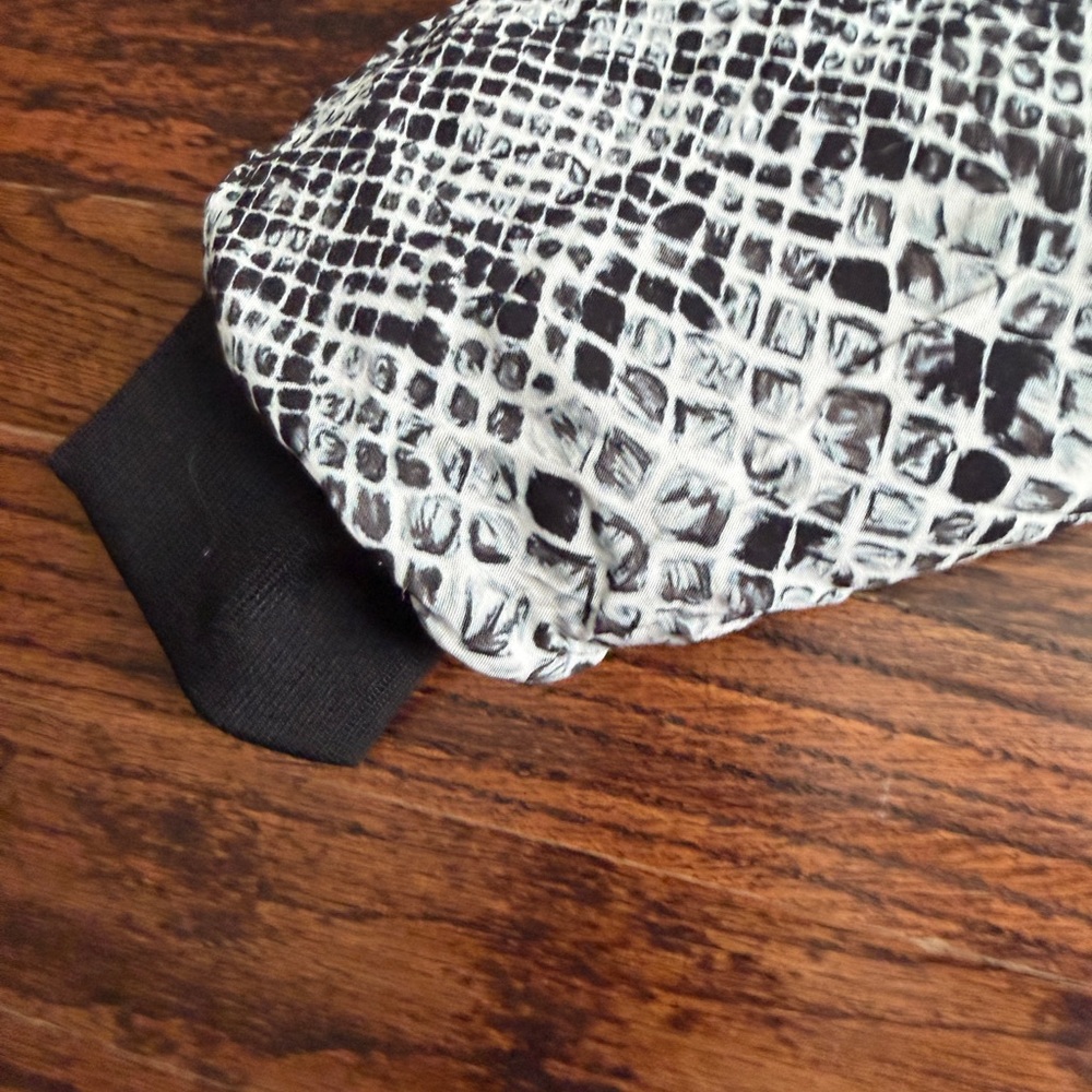 Good American Reversible Python Print Black And G… - image 6